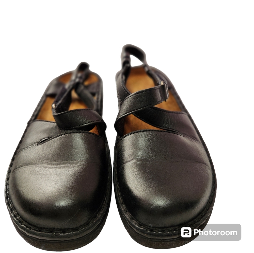 Naot Mary Jane leather sandals size EU 39 black